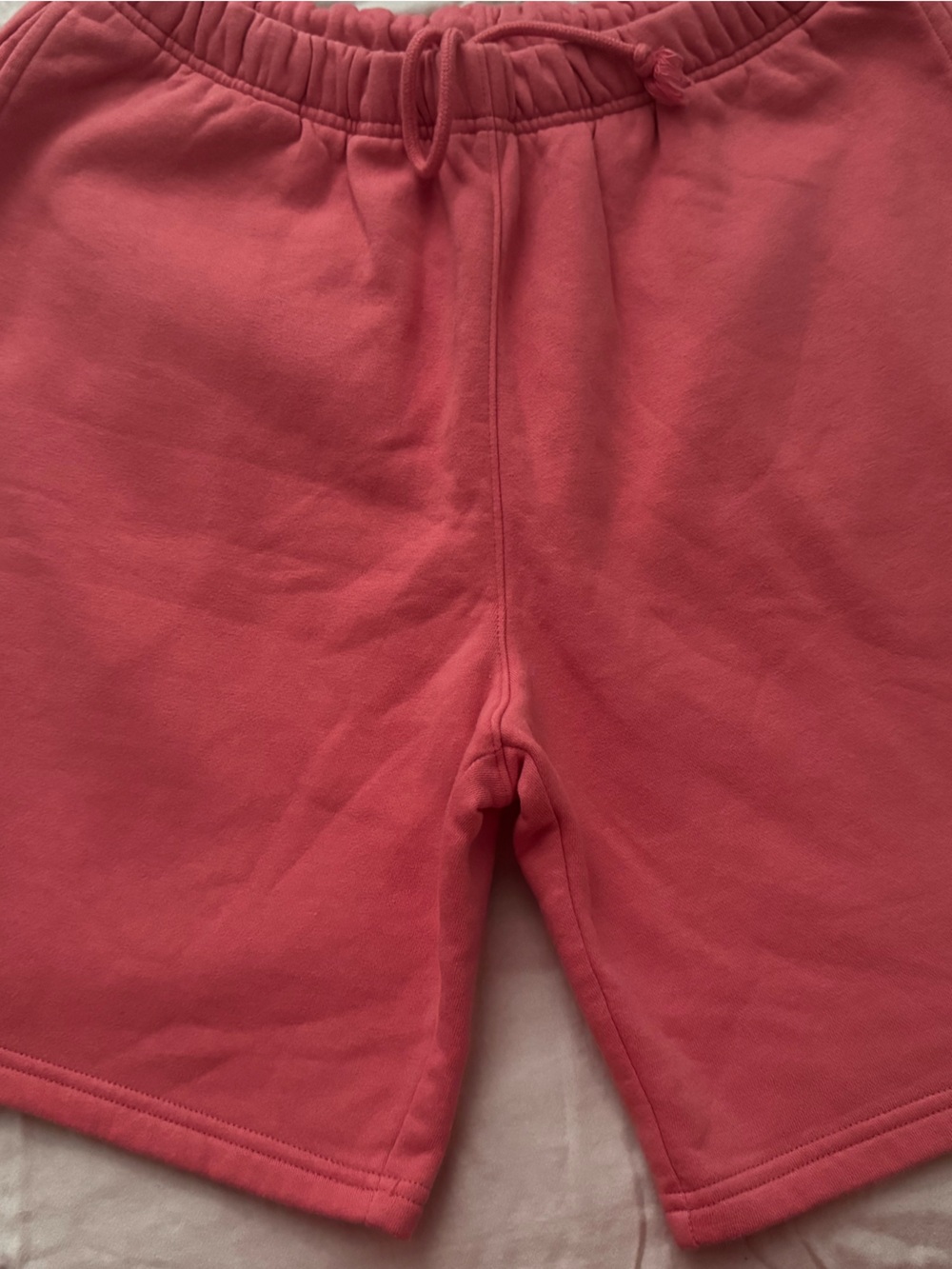 Women's Coral Pink V-Neck Pullover Top Women's Coral Pink Athletic
